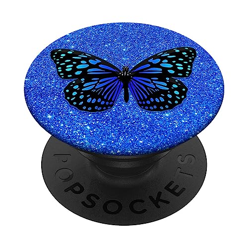 Blue Butterfly Blue PopSocket Blue Pop Socket Butterfly PopSockets Standard PopGrip