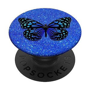 Blue Butterfly Blue PopSocket Blue Pop Socket Butterfly PopSockets Standard PopGrip