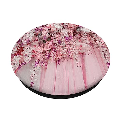 Pink Pop Socket Pink PopSockets for Women Cute Floral Pink PopSockets Standard PopGrip