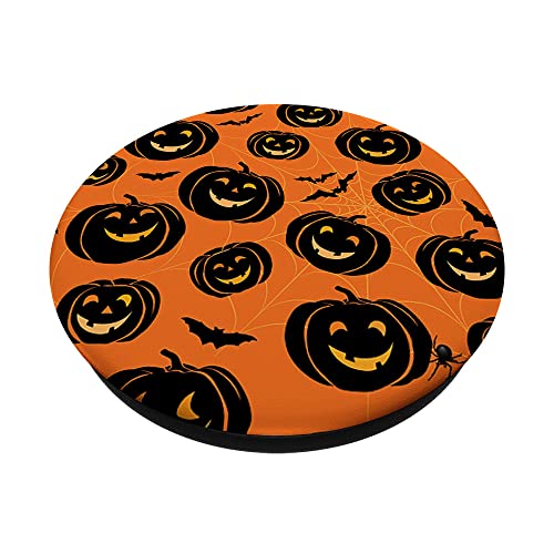 Halloween Pumpkin Pop Socket Halloween PopSocket Halloween PopSockets Standard PopGrip