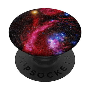 Red Nebula Galaxy Popsocket for Phone Stars Space Galaxy PopSockets Standard PopGrip