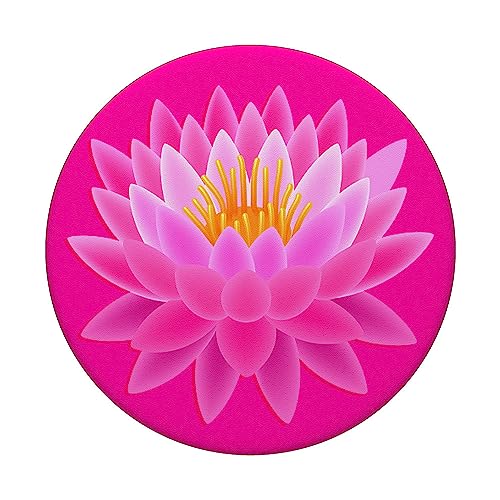 Lotus Flower Popsocket Cute Floral Popsockets for Women Pink PopSockets Standard PopGrip