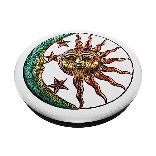 Sun and Moon PopSocket Craft Art Cute PopSockets Sun & Moon PopSockets Standard PopGrip