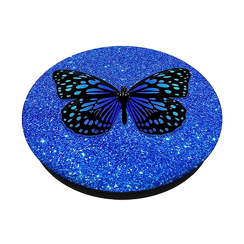 Blue Butterfly Blue PopSocket Blue Pop Socket Butterfly PopSockets Standard PopGrip