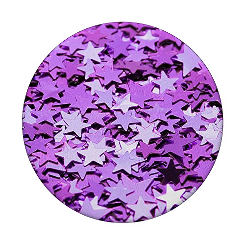 Purple Pop Socket for Phone Star PopSockets for Women Purple PopSockets Standard PopGrip