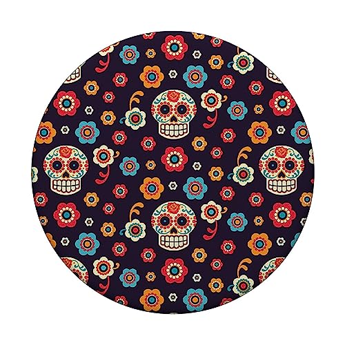 Day of the Dead Skull Pop Socket for Phone PopSockets Skull PopSockets Standard PopGrip