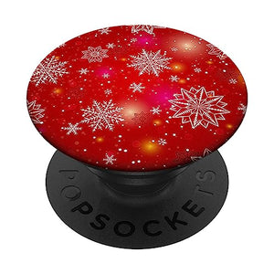 Red Christmas Ornament Pop Socket for Phone Gifts Christmas PopSockets Standard PopGrip