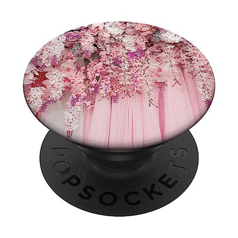 Pink Pop Socket Pink PopSockets for Women Cute Floral Pink PopSockets Standard PopGrip