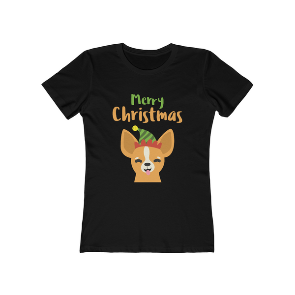 Funny Chihuahua Womens Christmas Pajamas Christmas T-Shirt Cute Christmas PJs Womens Christmas Shirt