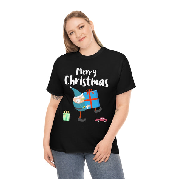 Funny Elf Womens Christmas PJs Funny Plus Size Christmas Shirts for Women Plus Size Christmas T Shirt