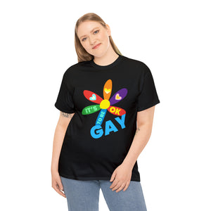 It's OK to Be Gay LGBT Pride Month Gay Rights LGBT Rainbow Plus Size Clothing for Women