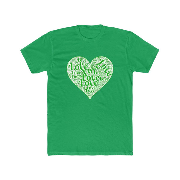 Mens St Patricks Day Shirt St Patricks Day Shirt Men Love Irish Funny St Patricks Day Irish Heart Shirt