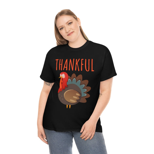 Womens Thanksgiving Shirt Plus Size 1X 2X 3X 4X 5X Turkey Shirt Womens Fall Tops Plus Size Thankful Shirts