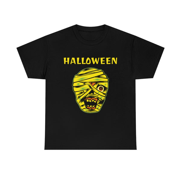 Mummy Funny Halloween Shirts for Women Plus Size 1X 2X 3X 4X 5X Zombie Halloween Costumes for Plus Size Women