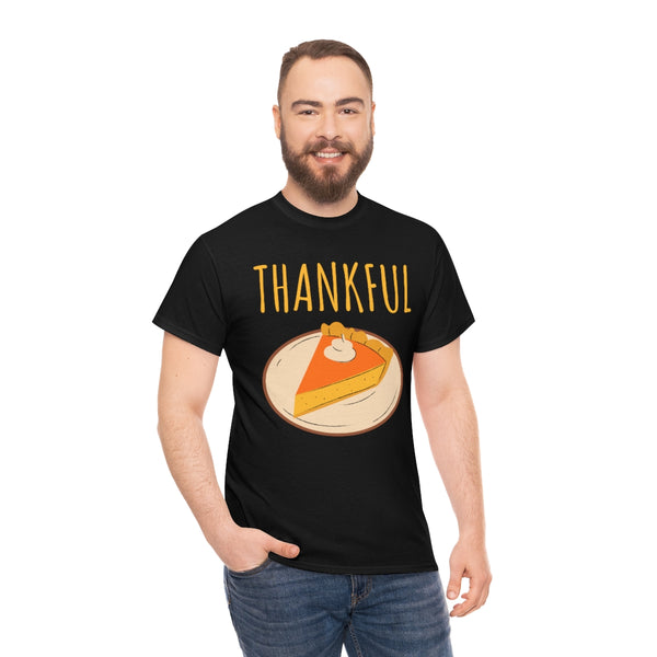 Mens Thanksgiving Shirt Plus Size Autumn Shirt Big & Tall Mens Fall Shirt Plus Size Thankful Shirts for Men