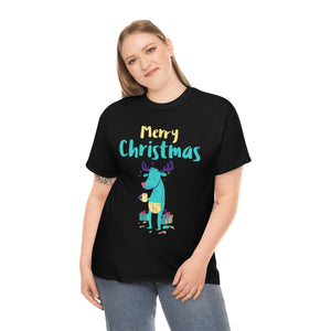 Funny Reindeer Womens Plus Size Christmas Pajamas for Women Plus Size Christmas Shirt Funny Christmas Shirt