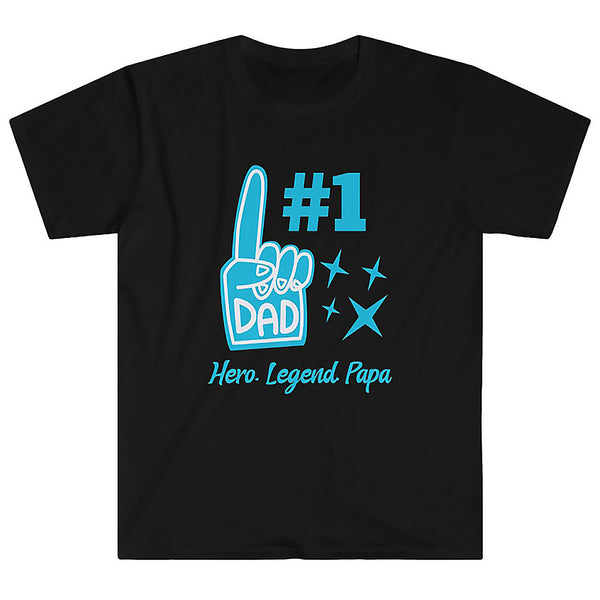 Daddy Shirt #1 Dad Shirt for Men Best Dad Shirts Fathers Day Shirt Dad Gifts from Daughter