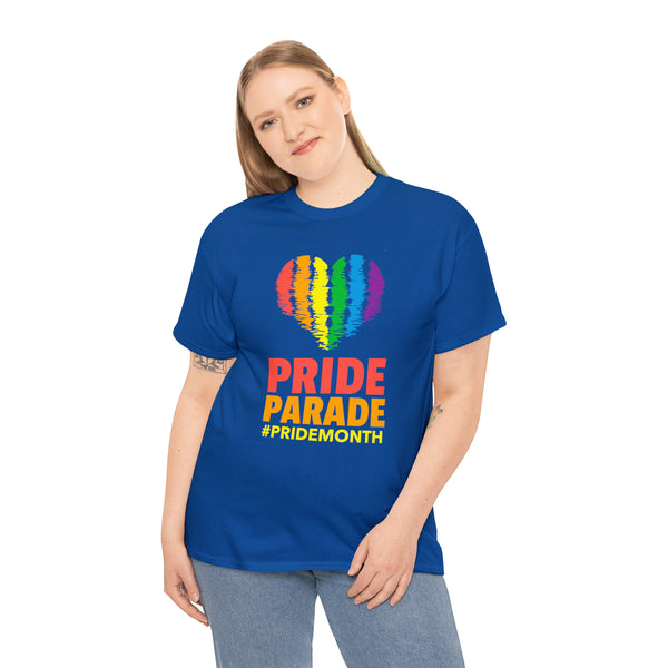 Pride Parade LGBTQ Flag Gay Pride Month Lesbian Transgender Plus Size Shirts for Women