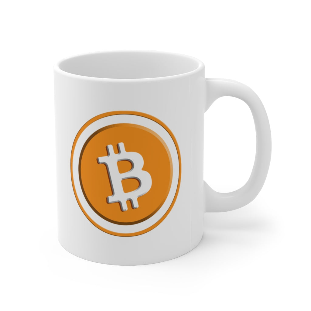 Bitcoin Coffee Mug Crypto Coffee Mugs Bitcoin Logo Cryptocurrency Bitcoin Gift BTC Bitcoin Merch
