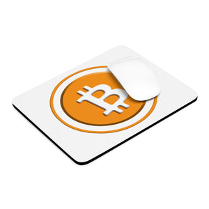 Bitcoin Logo Mouse Pad Crypto Mouse Pads Cryptocurrency Bitcoin Gifts BTC Bitcoin Merchandise