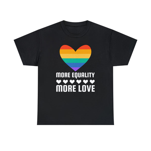 LGBT More Equality More Love LGBTQ Gay Lesbian Bisexual Plus Size Clothing for Women