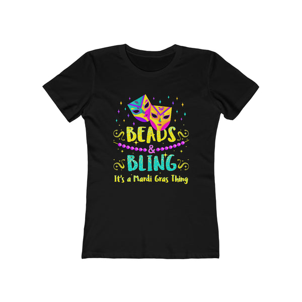 Beads and Bling It's a Mardi Gras Thing Shirts Mardi Gras Shirt New Orleans Mardi Gras Outfit for Women