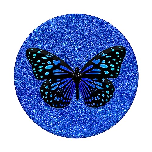 Blue Butterfly Blue PopSocket Blue Pop Socket Butterfly PopSockets Standard PopGrip