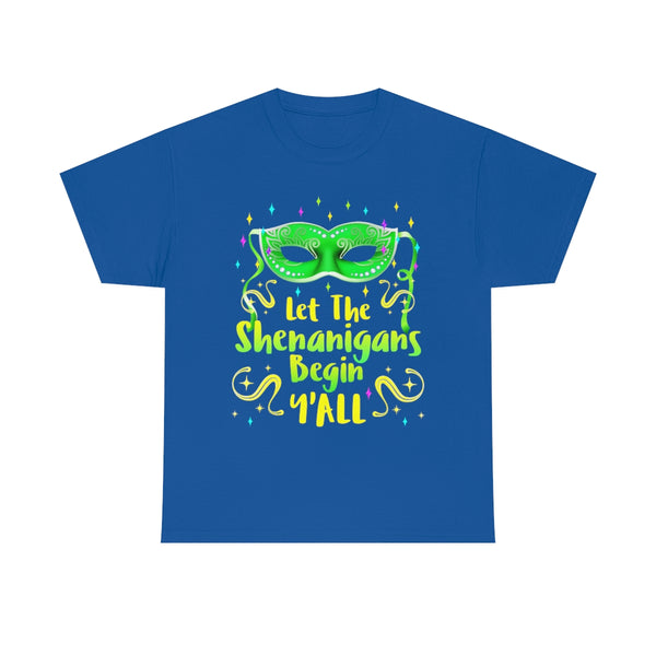 Plus Size Mardi Gras Shirts Let The Shenanigans Begin Shirt Plus Size Mardi Gras Outfit for Women Plus Size