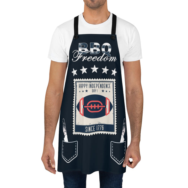 4th of July BBQ Aprons for Men & Women American Football BBQ Apron Grilling Gifts for Men USA Chef Apron