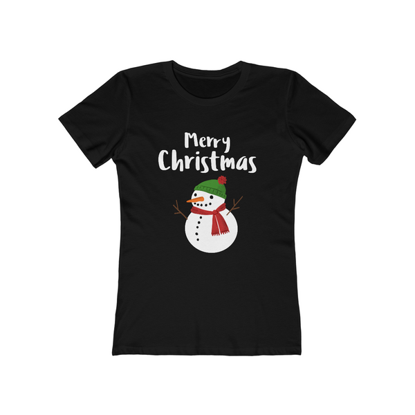 Snowman Womens Christmas Pajamas Christmas T-shirt Funny Christmas Shirts for Women Funny Christmas Shirt