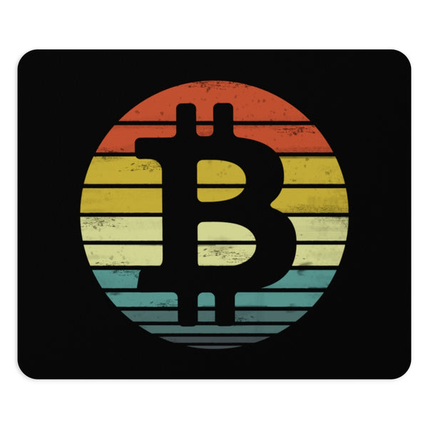 Bitcoin Merch Bitcoin Mouse Pad Crypto Mouse Pads Retro Bitcoin Logo Cryptocurrency Bitcoin Gift