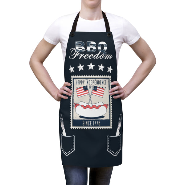 4th of July BBQ Aprons for Men & Women American Patriotic BBQ Apron Grilling Gifts for Men USA Chef Apron