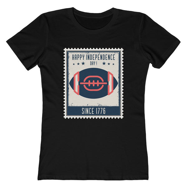 4th of July Shirt USA Patriotic Shirts for Women Football American Flag Fourth of July Shirts for Women