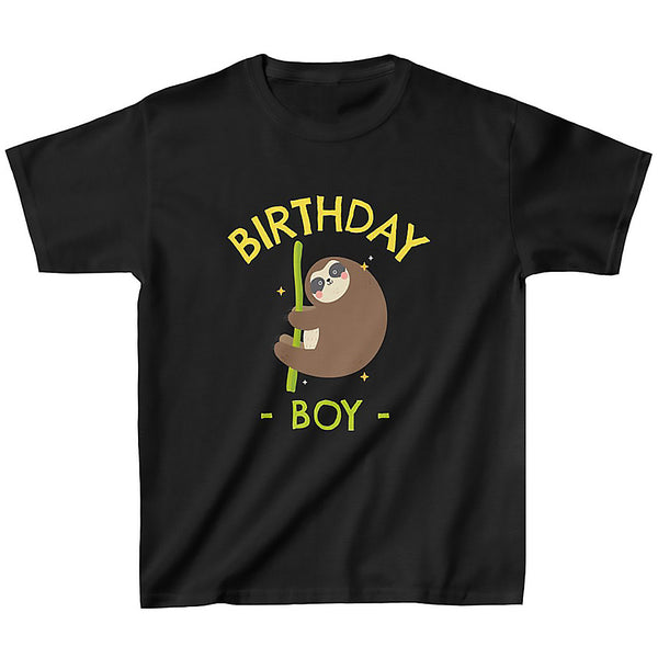 Birthday Shirt Boy Cute Boys Birthday Shirt Sloth Birthday Shirts Birthday Boy Clothes