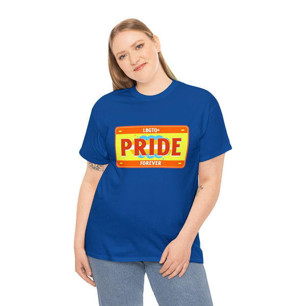 LGBTQ+ Forever LGBT Flag Gay Pride Month Rainbow Lesbian Plus Size Tops for Women