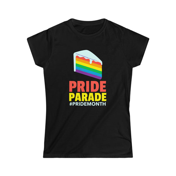 Pride Parade LGBTQ Pride Shirt Rainbow Graphic Tees Gay Women Tops