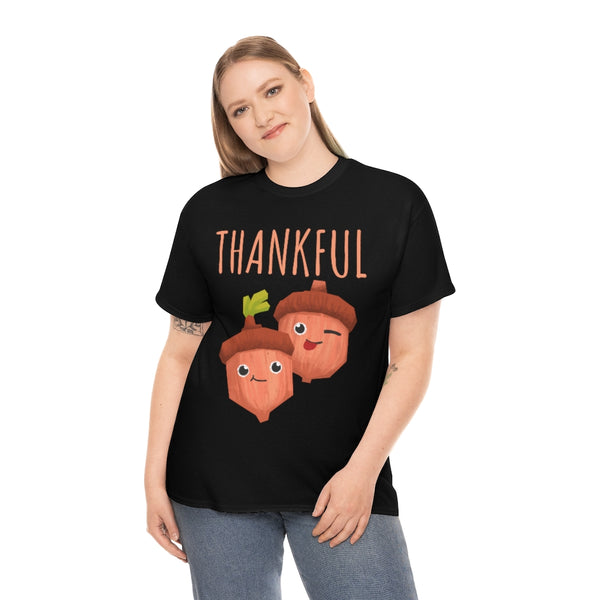 Womens Thanksgiving Shirt Cute Acorns Shirt Plus Size Fall Shirts Thanksgiving Shirts for Women Plus Size
