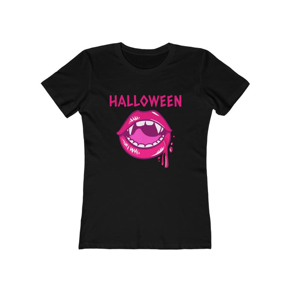 Pink Vampire Lips Halloween Clothes for Women Cute Halloween Shirts for Women Halloween Gift for Her