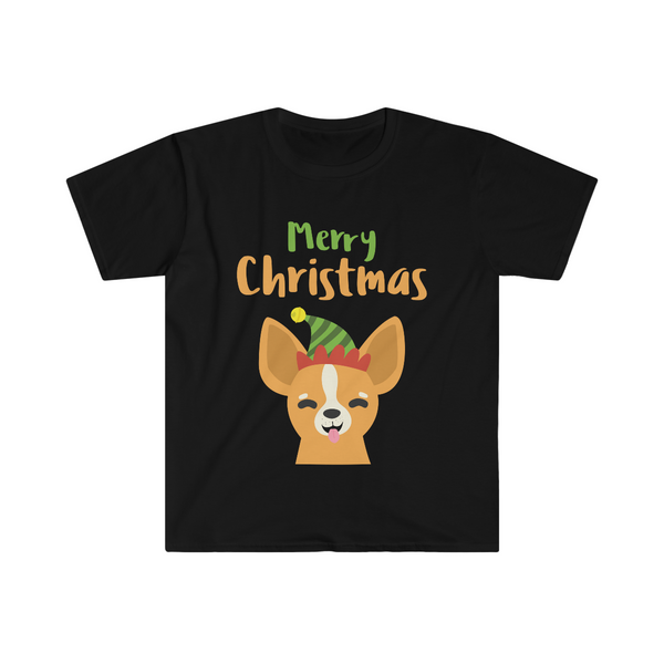 Funny Chihuahua Mens Christmas Pajamas Christmas T-Shirt Funny Christmas PJs Mens Christmas TShirts for Men