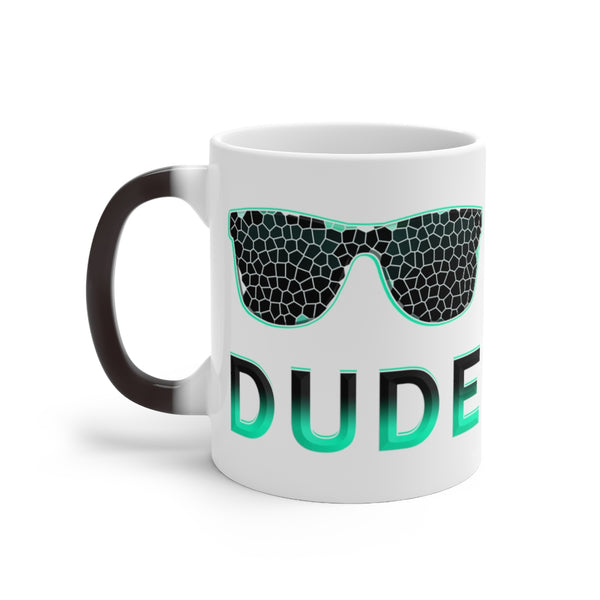 PERFECT DUDE Incredible Color Changing Mug Youth Boys Kids Men Pound It Noggin Gift Hot Cup