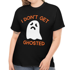 Funny Ghost Shirt Halloween Shirts for Women Plus Size 1X 2X 3X 4X 5X Ghost Halloween Costumes for Plus Size Women