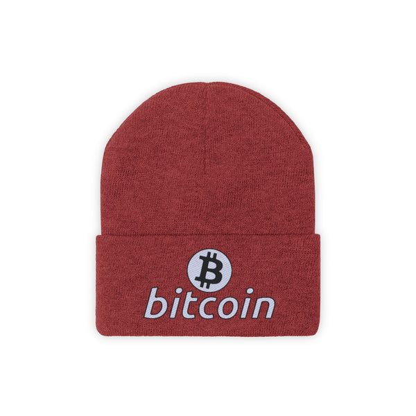 Bitcoin Hat Bitcoin Embroidery Logo Crypto Warm Beanie Hats Cryptocurrency Merch Bitcoin Gift