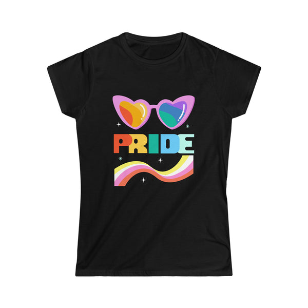 Pride LGBT Love Live Be Happy Love Print LGBT Equality Shirts for Women