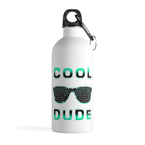 Perfect Dude Water Bottle - Pound It Noggin Water Bottle Gift + Carabiner &  Key Chain Ring - 14 oz – Fire Fit Designs