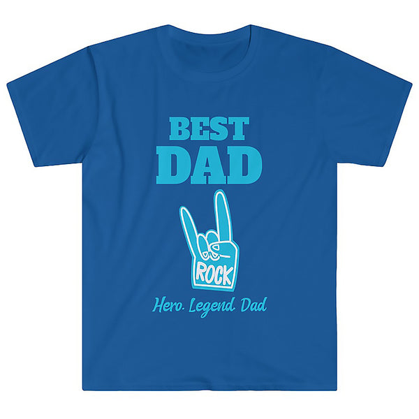 Dad Shirt Fathers Day Shirt Papa Shirt Cool Dad Rock Shirt Gifts for Dad from Daughter