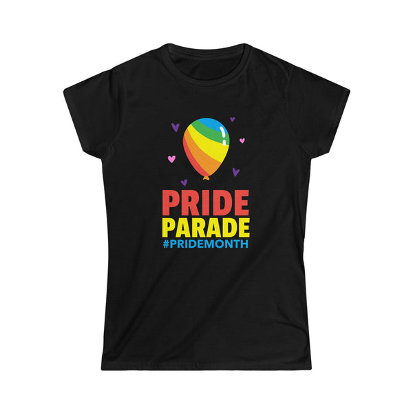 Pride Parade LGBT Pride Shirt Rainbow Graphic Tees Gay Womens T Shirts