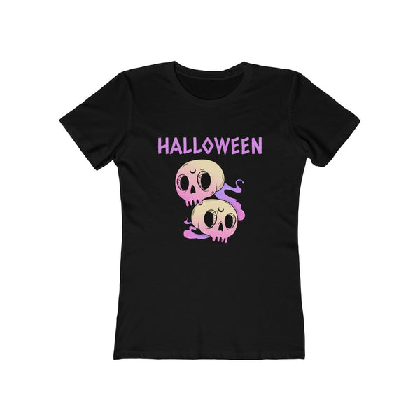 Skulls Halloween Shirts for Women Purple Skull Shirt Womens Halloween Shirts Halloween Clothes for Women