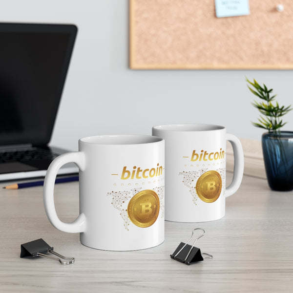 Bitcoin Coffee Mugs Crypto Coffee Mugs Bitcoin Merch Bitcoin Logo Cryptocurrency BTC Bitcoin Gift