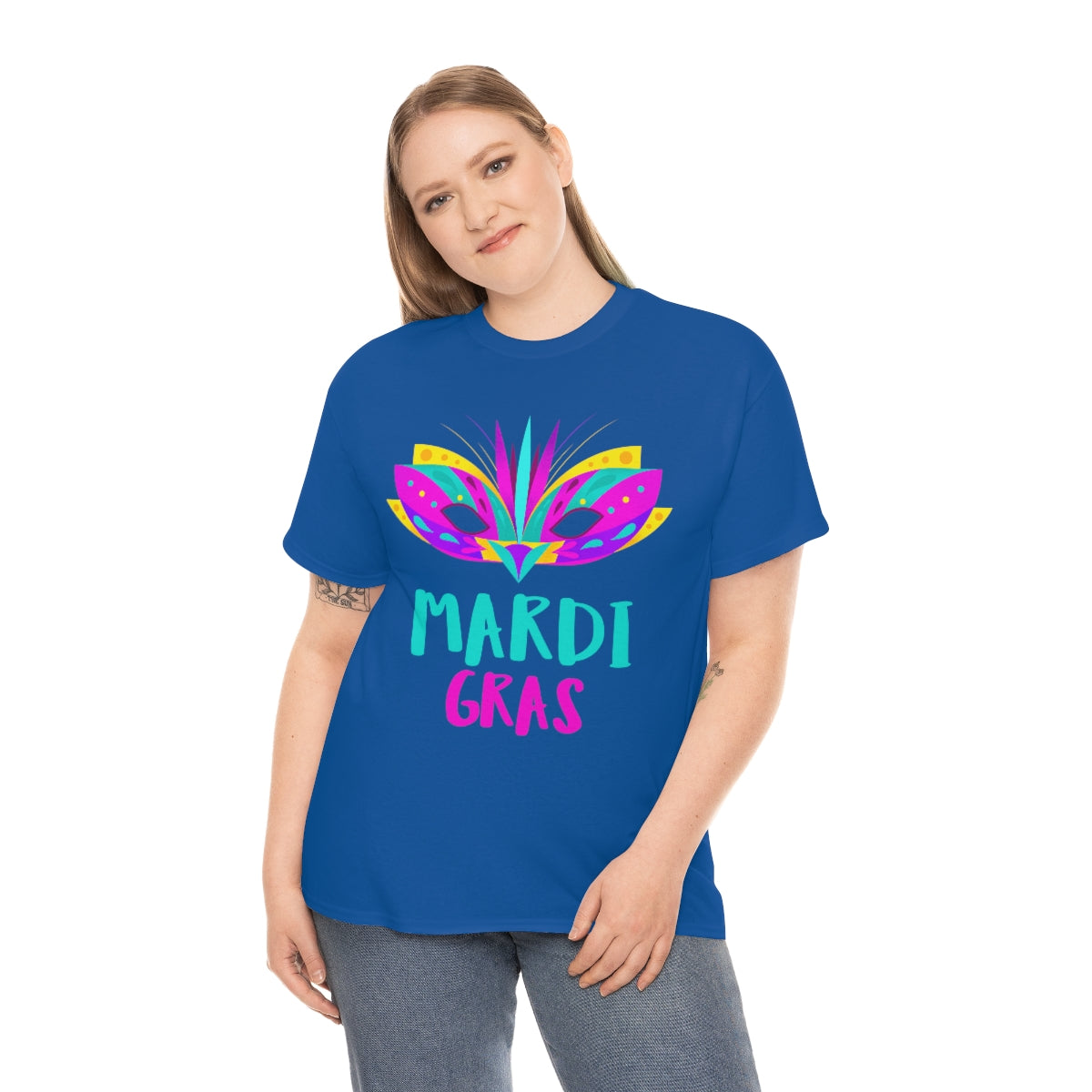 T-shirt Femme Hanes Rose Pailleté 'New Orleans French Quarter' - Taille XXL, Occasion Excellent état