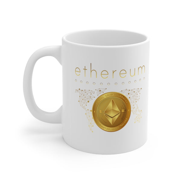 Ethereum Coffee Mug Crypto Coffee Mugs Ethereum Logo Cryptocurrency Ethereum Gift ETH Ethereum Merch